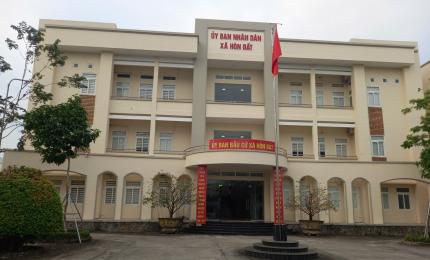 Quang cảnh UBND xã Hòn Đất