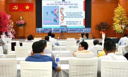 Quang cảnh hội nghị tập huấn 